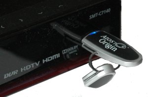 USB aansluiting voorkant