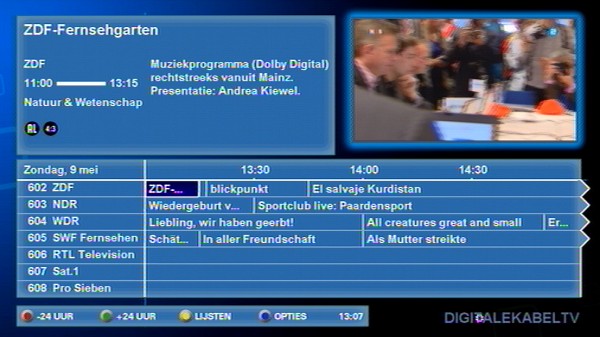 EPG 7 dagen