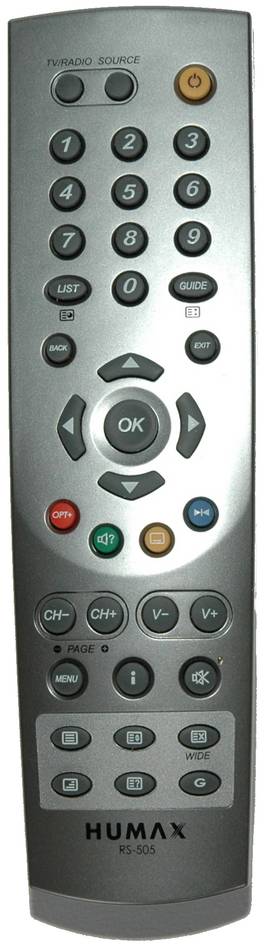 Afstandsbediening Humax IR-FOX C