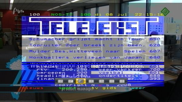 teletext transparant