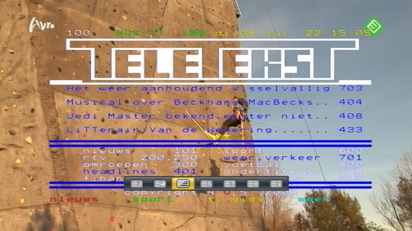 teletext transparant