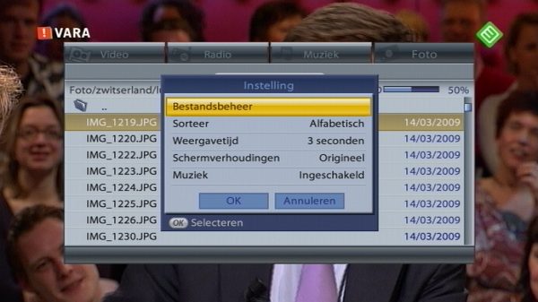 foto weergave