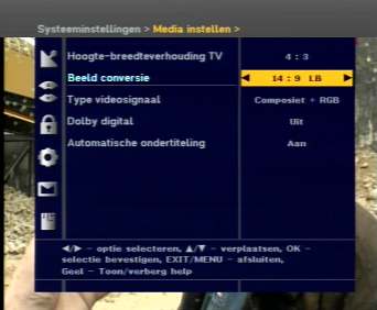 breedbeeld instellen