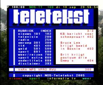 teletext met rand