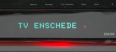 display huidige zender TV Enschede