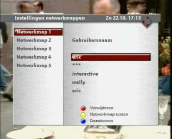 netwerk mappen