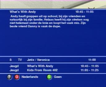 sagem epg fullscreen